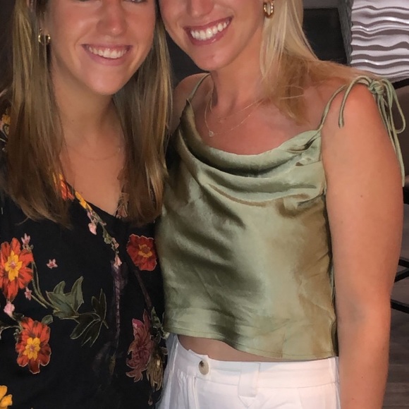 Princess Polly Blakey Top in Sage - Picture 2 of 7